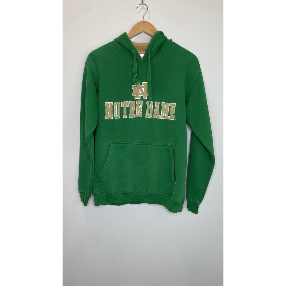Vintage E5 Notre Dame Fighting Irish Pullover Sweatshirt Hoodie NCAA Football S